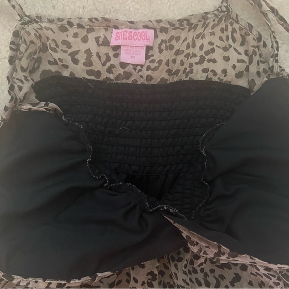 Vintage Y2K Leopard Print Maxi Dress - Picture 4 of 6